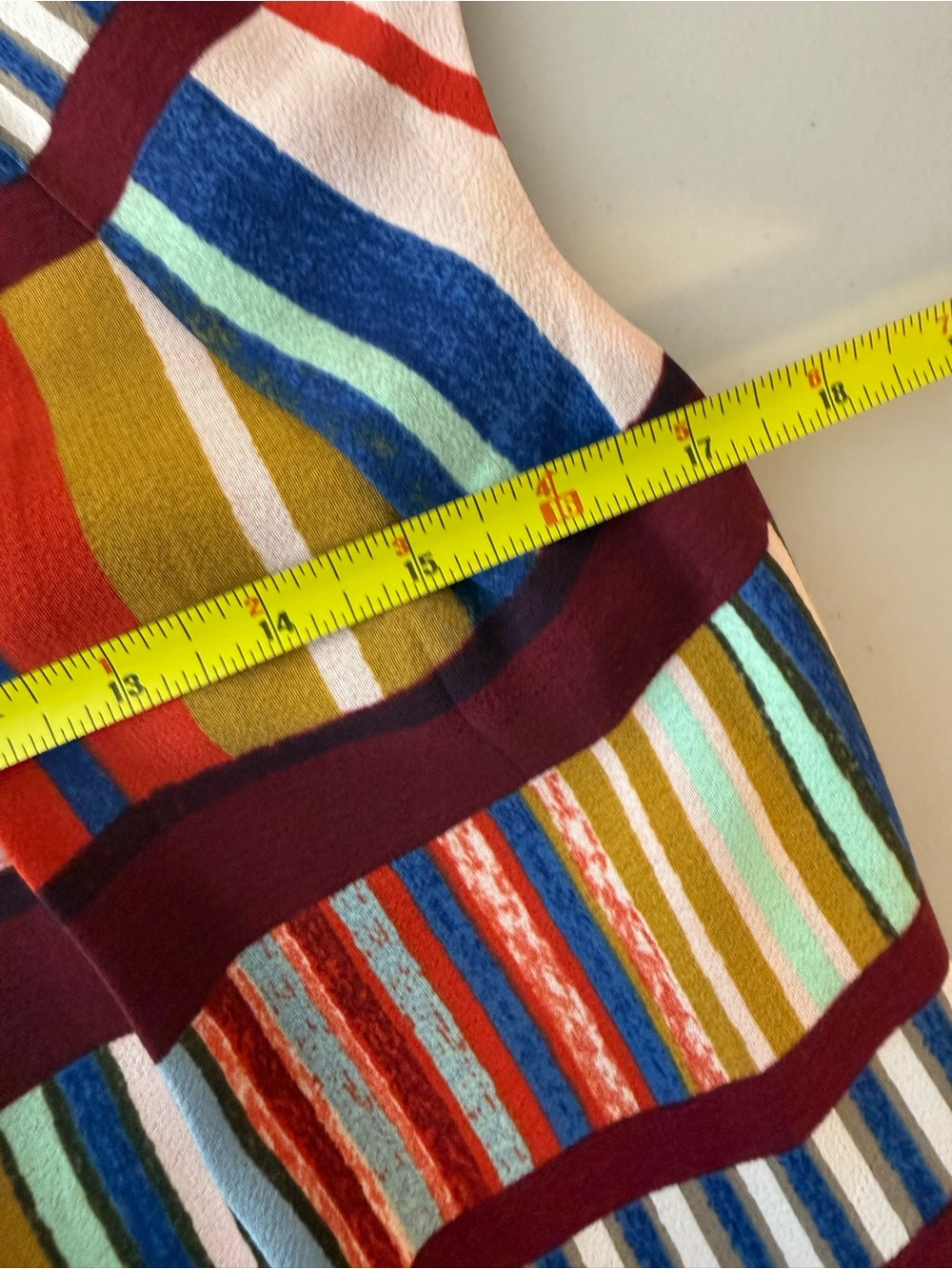 Maeve Anthropologie Multicolor Striped Shift Dress Size 0 - Picture 11 of 14